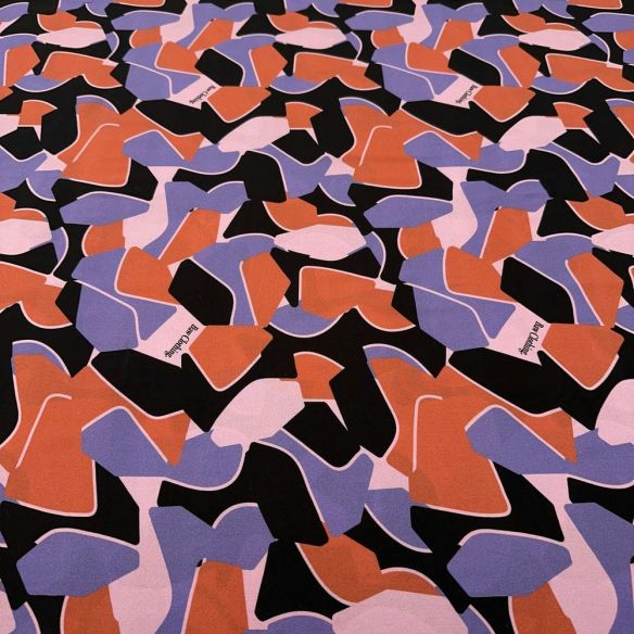 Tecido Viscose Estampada Colorido Abstrato BC • Luema Tecidos Tecido Viscose Estampada Colorido Abstrato BC • Luema Tecidos