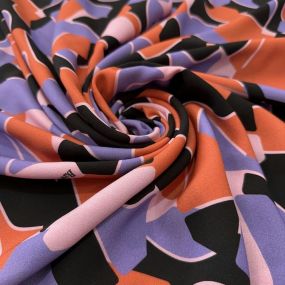 Tecido Viscose Estampada Colorido Abstrato BC Tecido Viscose Estampada Colorido Abstrato BC • Luema Tecidos 2