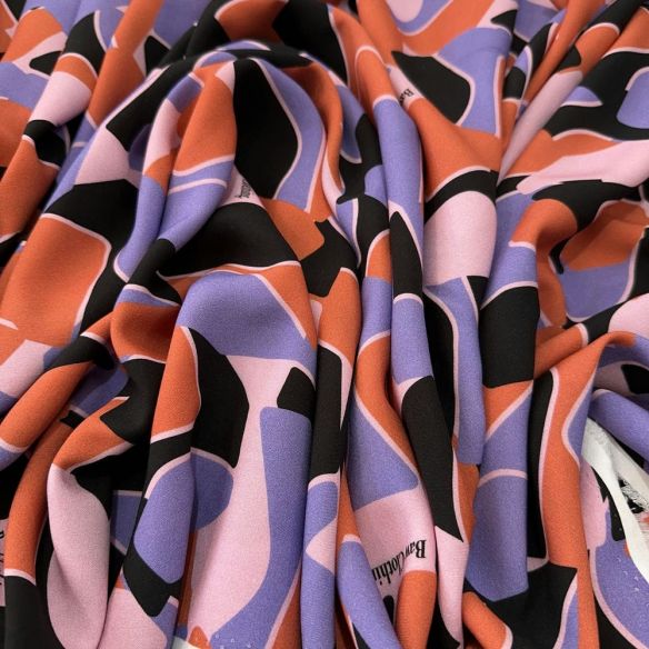 Tecido Viscose Estampada Colorido Abstrato BC • Luema Tecidos Tecido Viscose Estampada Colorido Abstrato BC • Luema Tecidos