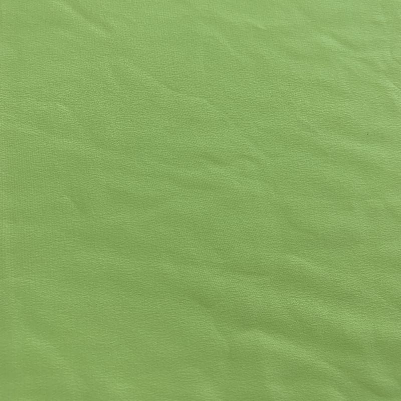 Tecido Crepe de Chine Seda Pura Verde Lima • Luema Tecidos