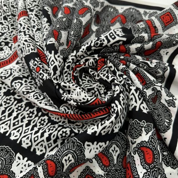Tecido Viscose Estampada Lenços Paisley • Luema Tecidos Tecido Viscose Estampada Lenços Paisley • Luema Tecidos