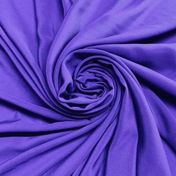 Tecido Crepe de Chine Seda Pura Seda Roxo • Luema Tecidos