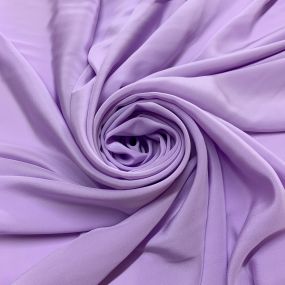 Tecido Crepe de Chine Seda Pura Seda Lilás Tecido Crepe de Chine Seda Pura Seda Lilás • Luema Tecidos