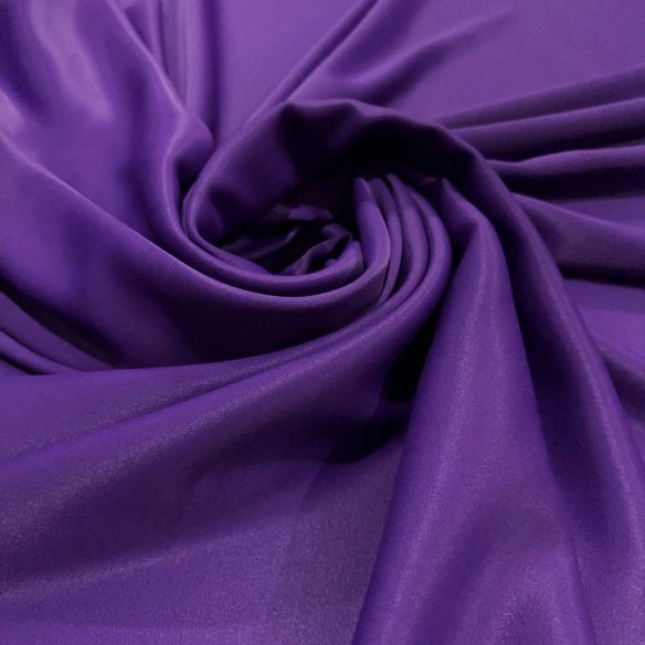 Tecido Crepe Patou Roxo • Luema Tecidos
