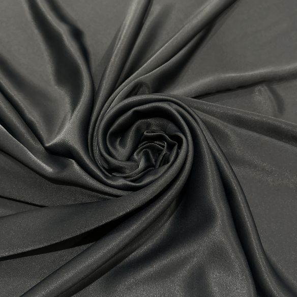 Tecido Crepe Patou Preto • Luema Tecidos