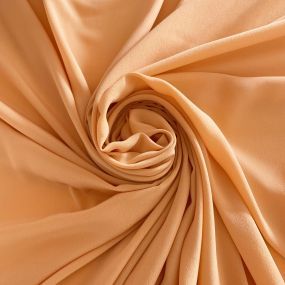 Tecido Crepe de Chine Seda Pura Salmão Tecido Crepe de Chine Seda Pura Salmão • Luema Tecidos
