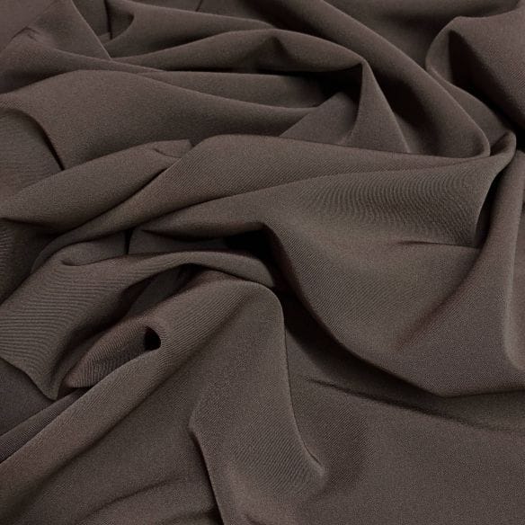 Tecido Two Way liso Marrom • Luema Tecidos