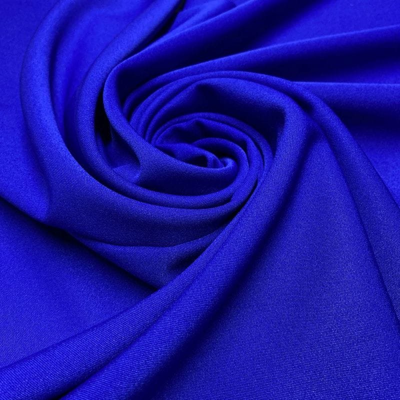Tecido Two Way liso Azul Bic • Luema Tecidos