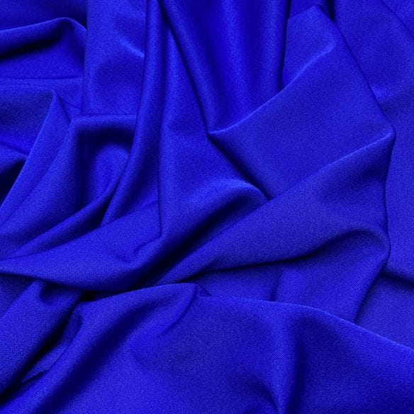 Tecido Two Way liso Azul Bic • Luema Tecidos