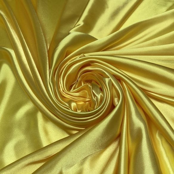 Tecido Cetim Charmeuse Amarelo • Luema Tecidos Tecido Cetim Charmeuse Amarelo • Luema Tecidos