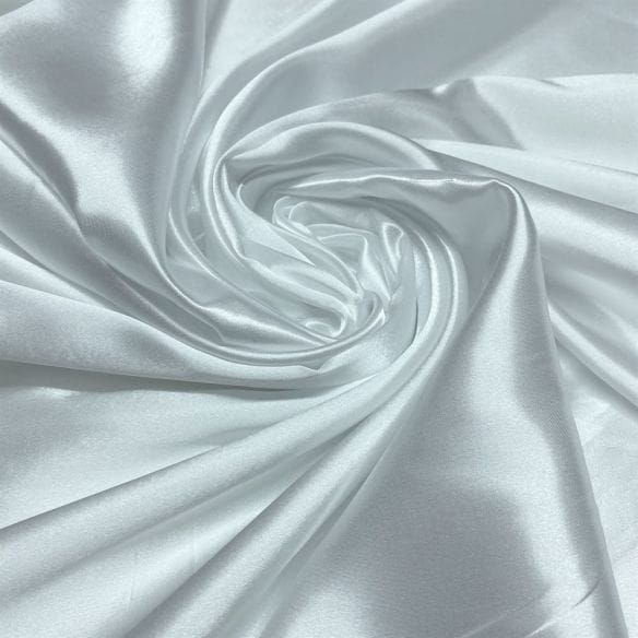 Tecido Cetim Charmeuse Branco • Luema Tecidos