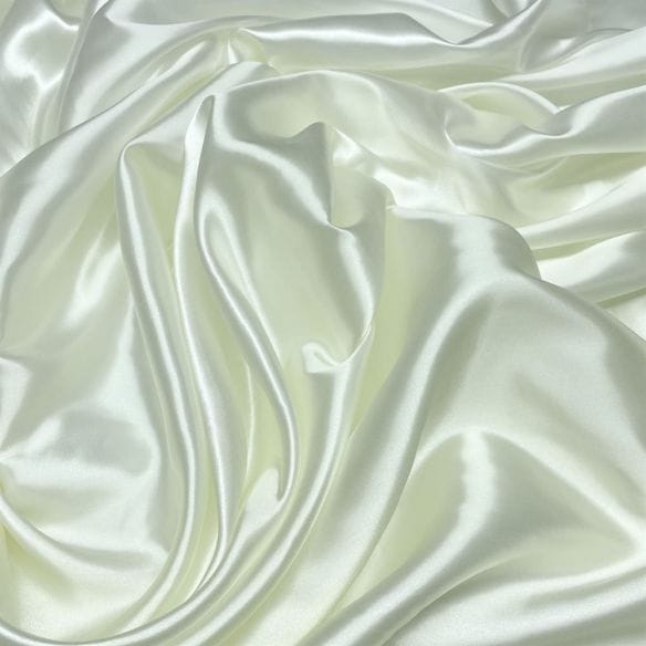 Tecido Cetim Charmeuse Off White • Luema Tecidos