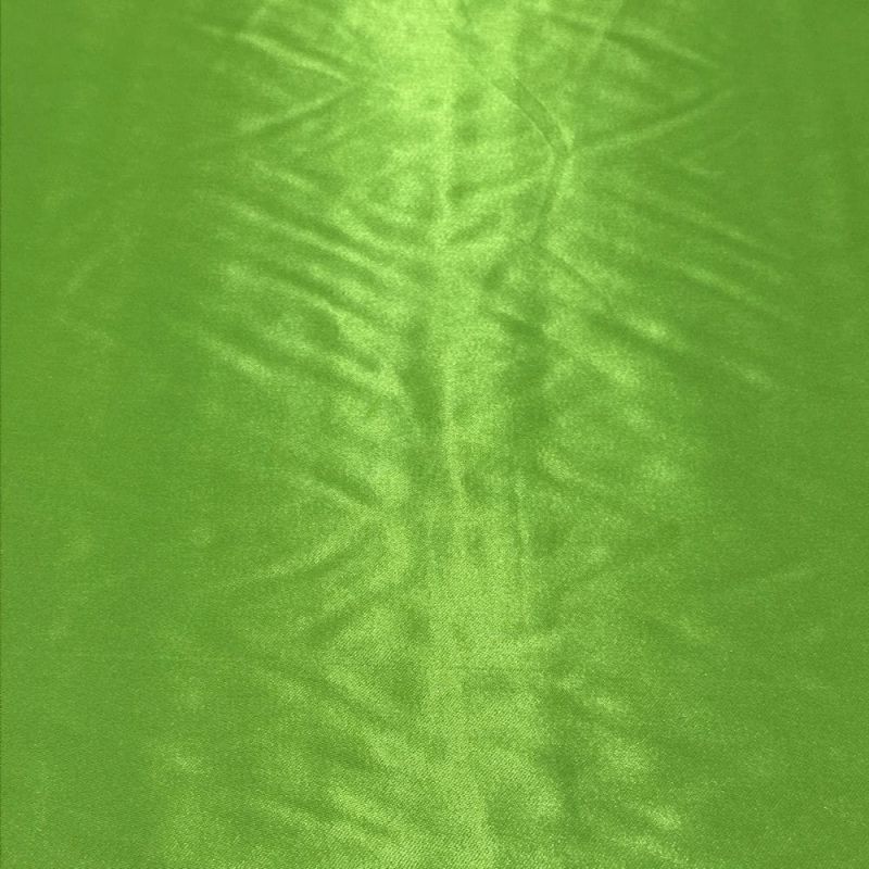 Tecido Cetim Charmeuse Verde Limão • Luema Tecidos