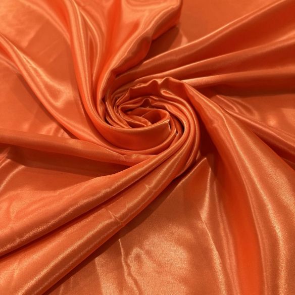 Tecido Cetim Charmeuse Laranja • Luema Tecidos Tecido Cetim Charmeuse Laranja • Luema Tecidos
