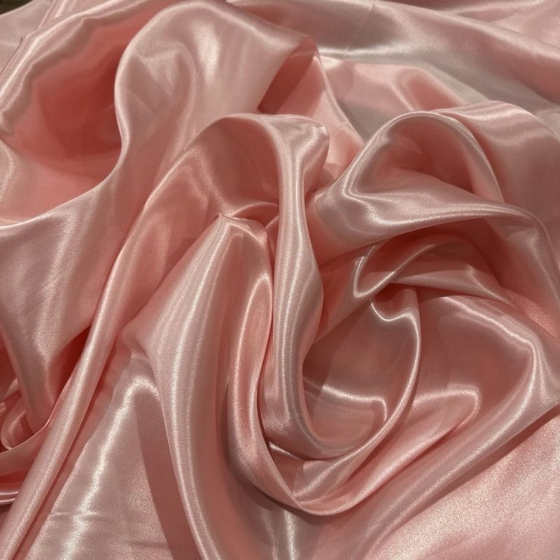 Tecido Cetim Charmeuse Rosa • Luema Tecidos