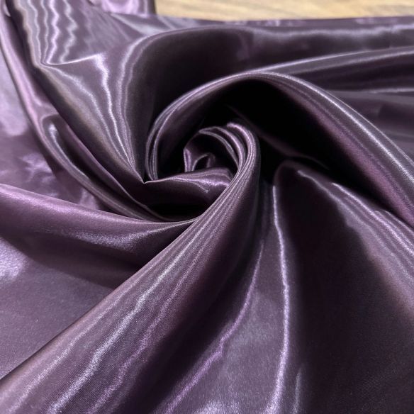 Tecido Cetim Charmeuse Roxo • Luema Tecidos