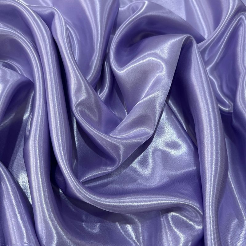 Tecido Cetim Charmeuse Lilás • Luema Tecidos
