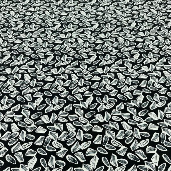 Tecido Crepe de Chine Seda Pura Sapatinhos • Luema Tecidos