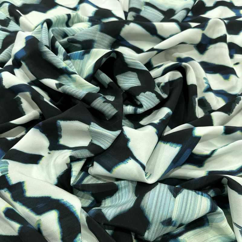 Tecido Crepe de Chine Seda Pura Square Tape • Luema Tecidos