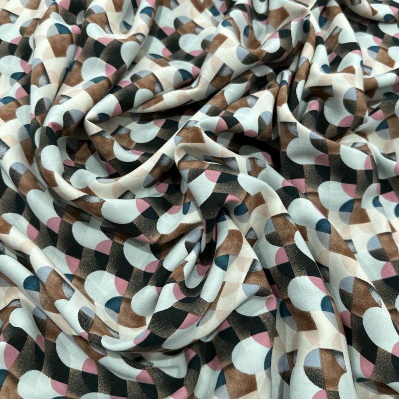 Tecido Viscose Estampada Elegance • Luema Tecidos Tecido Viscose Estampada Elegance • Luema Tecidos