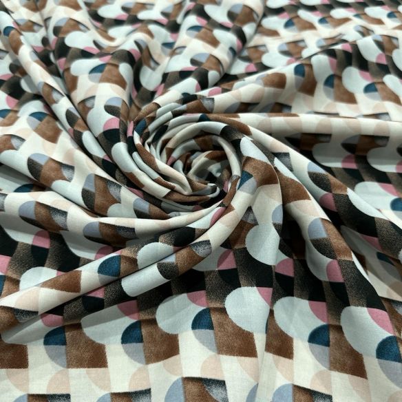 Tecido Viscose Estampada Elegance • Luema Tecidos Tecido Viscose Estampada Elegance • Luema Tecidos