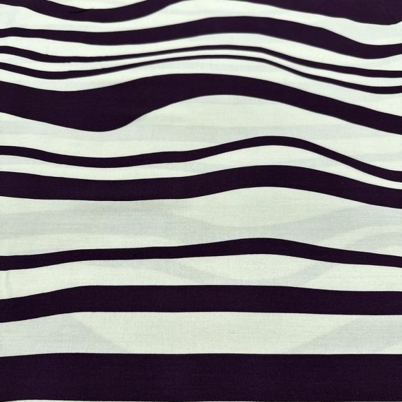 Tecido Viscose Listrado Abstrato Roxo • Luema Tecidos