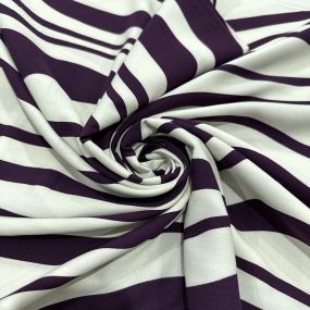 Tecido Viscose Listrado Abstrato Roxo Tecido Viscose Listrado Abstrato Roxo • Luema Tecidos