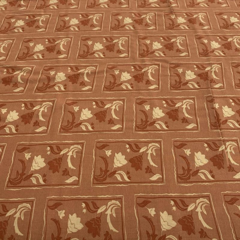 Tecido Viscolinho Estampado Quadriculado e Floral • Luema Tecidos