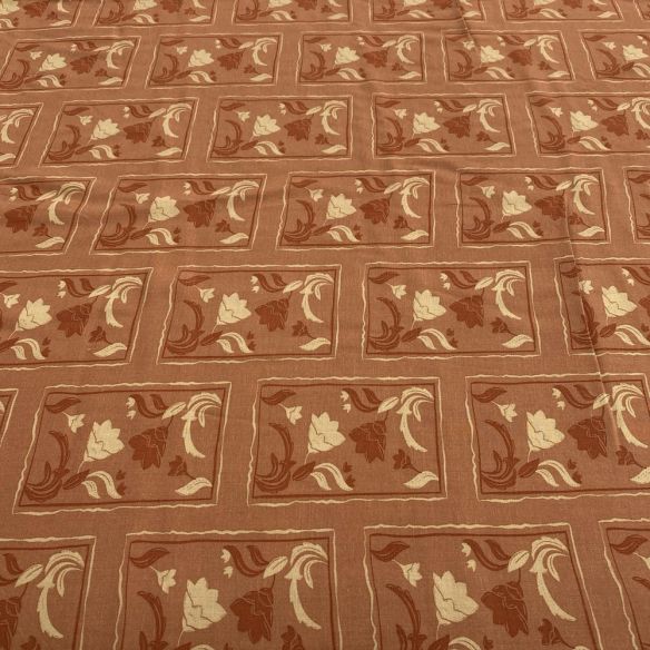 Tecido Viscolinho Estampado Quadriculado e Floral • Luema Tecidos