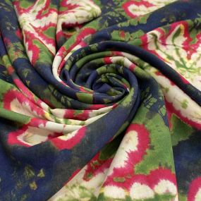 Tecido Viscose Estampada Tie Die Colorido Tecido Viscose Estampada Tie Die Colorido • Luema Tecidos 2
