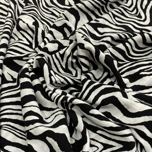 Tecido Viscose Estampada Zebra • Luema Tecidos Tecido Viscose Estampada Zebra • Luema Tecidos