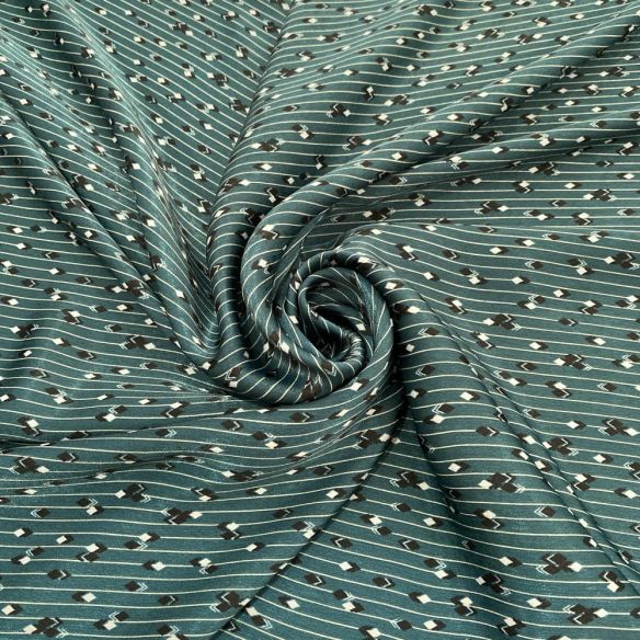 Tecido Viscose Acetinada Listrada Verde • Luema Tecidos Tecido Viscose Acetinada Listrada Verde • Luema Tecidos
