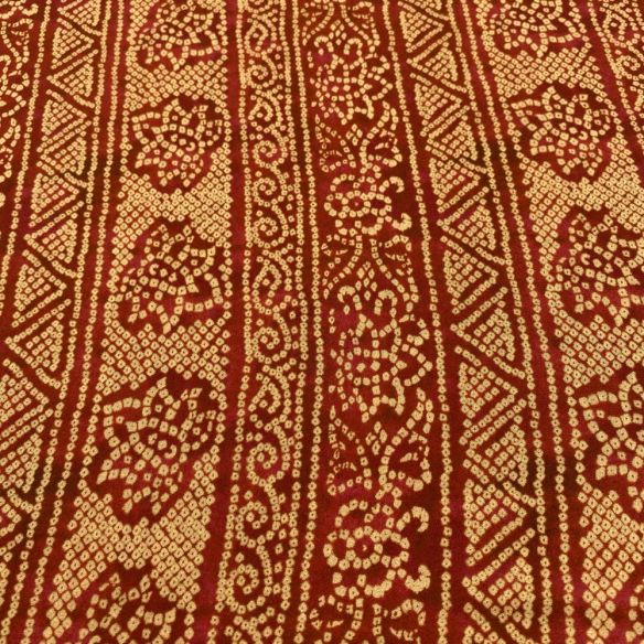 Tecido Viscoseda Estampada Bege e Marrom • Luema Tecidos