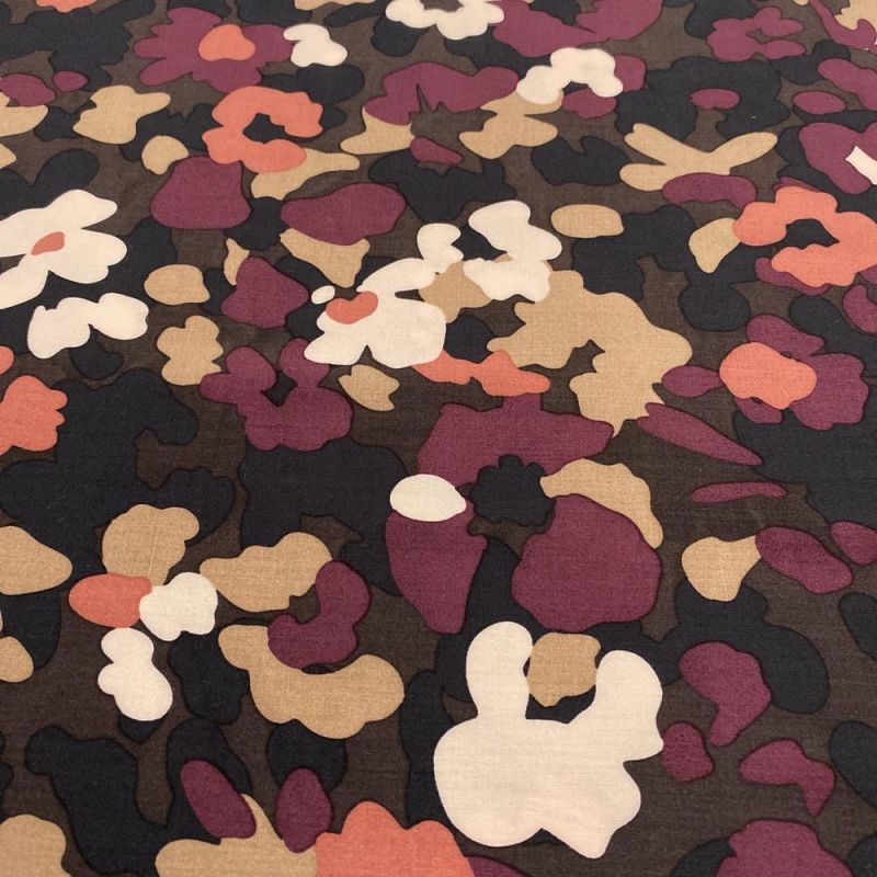 Tecido Viscose Estampada Abs Flowers • Luema Tecidos