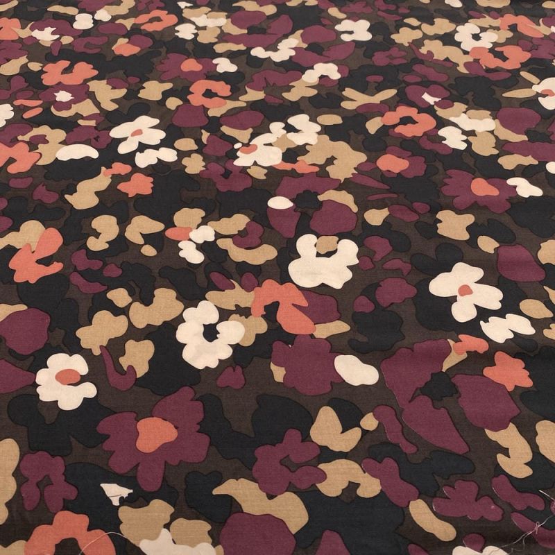 Tecido Viscose Estampada Abs Flowers • Luema Tecidos