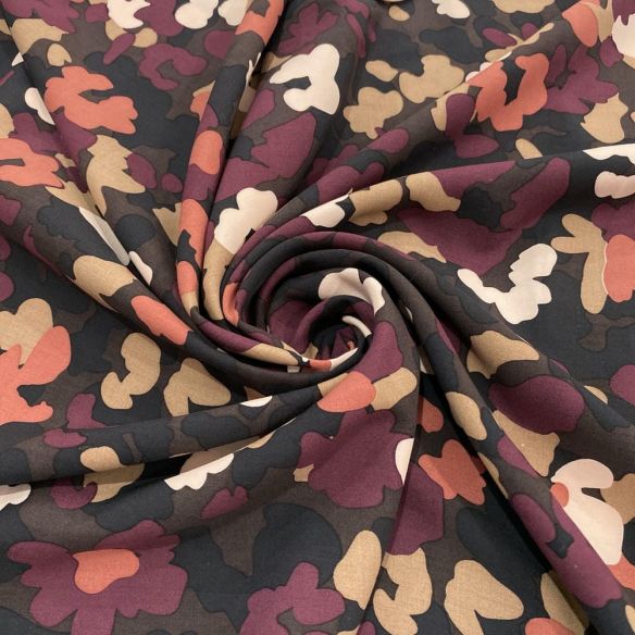 Tecido Viscose Estampada Abs Flowers • Luema Tecidos