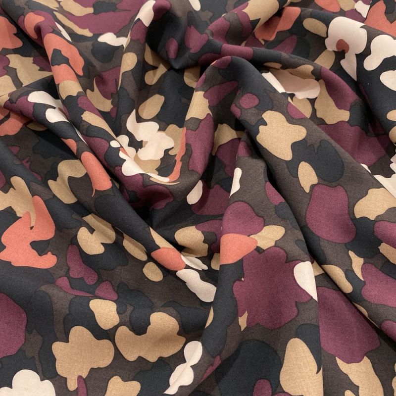 Tecido Viscose Estampada Abs Flowers • Luema Tecidos