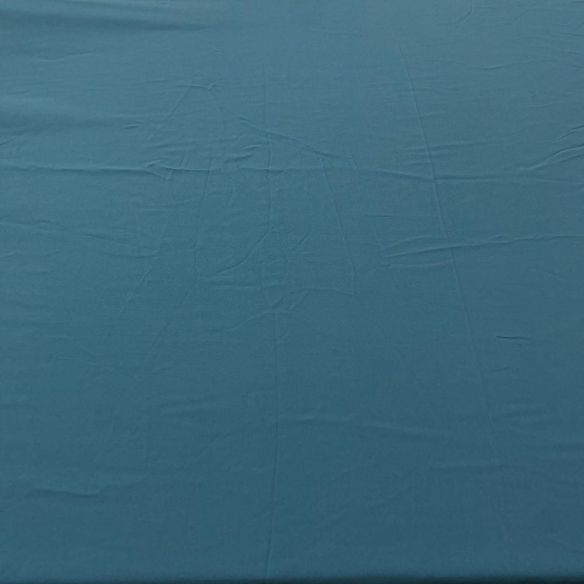 Tecido Crepe de Chine Seda Pura Azul Dust • Luema Tecidos