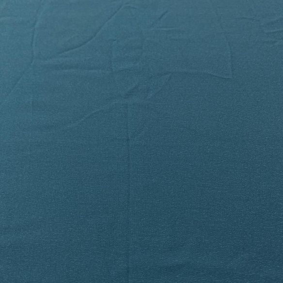 Tecido Crepe de Chine Seda Pura Azul Dust • Luema Tecidos