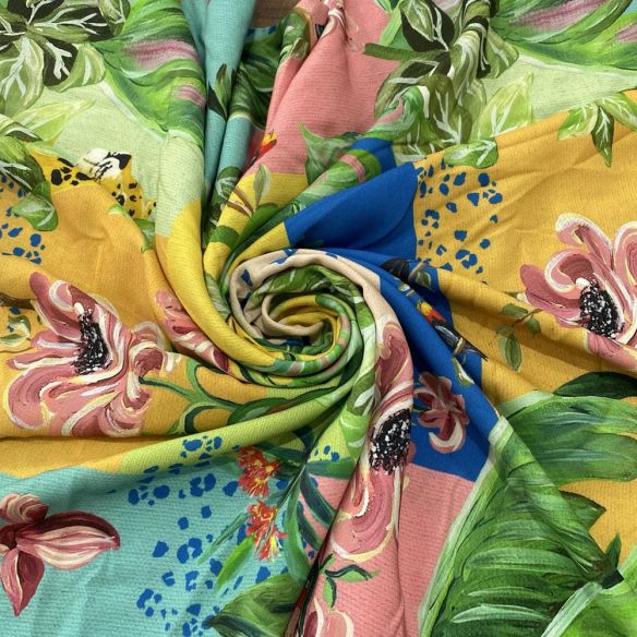 Tecido Viscose Estampada Animal Digital Print • Luema Tecidos Tecido Viscose Estampada Animal Digital Print • Luema Tecidos