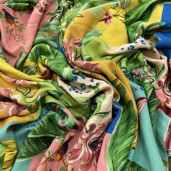 Tecido Viscose Estampada Animal Digital Print • Luema Tecidos Tecido Viscose Estampada Animal Digital Print • Luema Tecidos