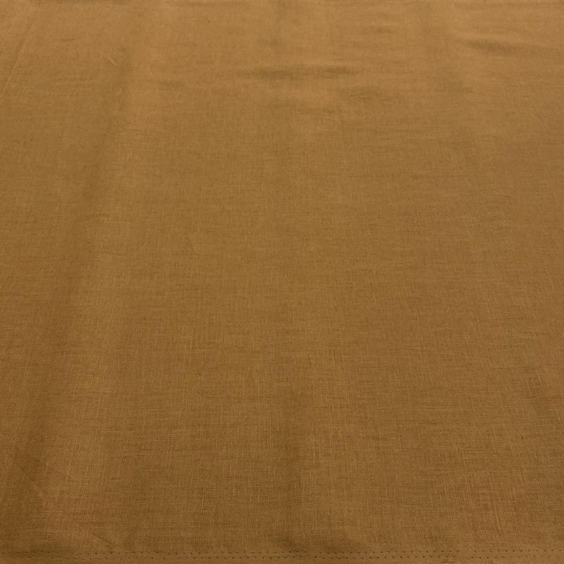 Tecido Linho Puro Bege Terroso • Luema Tecidos