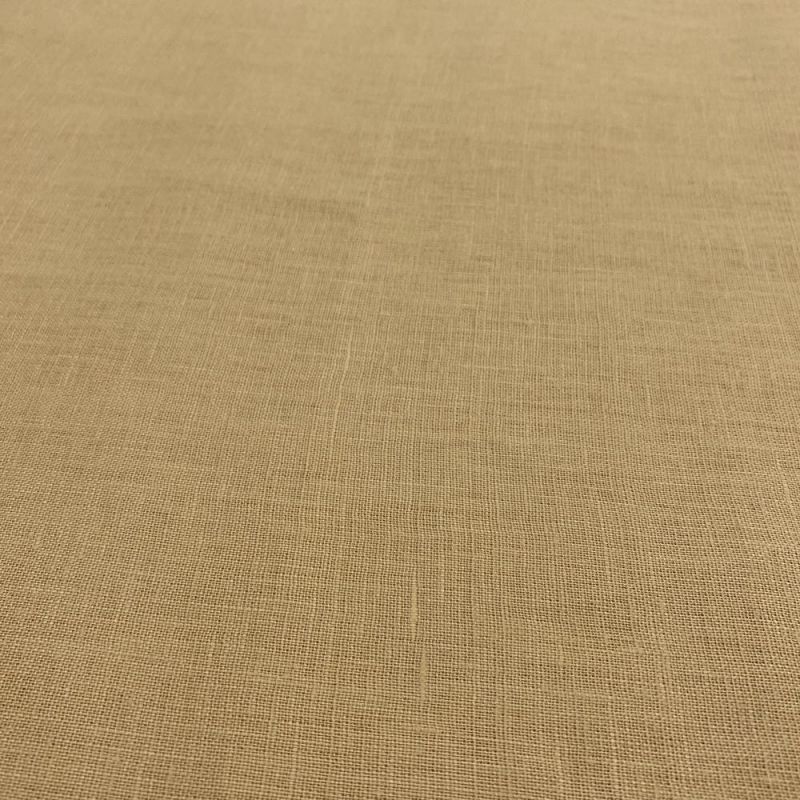 Tecido Linho Puro Areia • Luema Tecidos