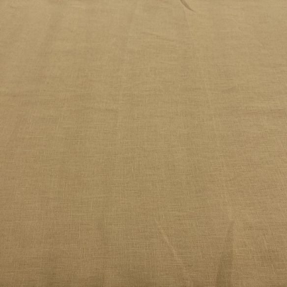 Tecido Linho Puro Areia • Luema Tecidos
