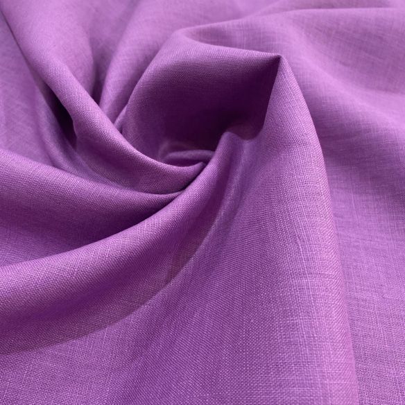 Tecido Linho Puro Lavanda • Luema Tecidos Tecido Linho Puro Lavanda • Luema Tecidos
