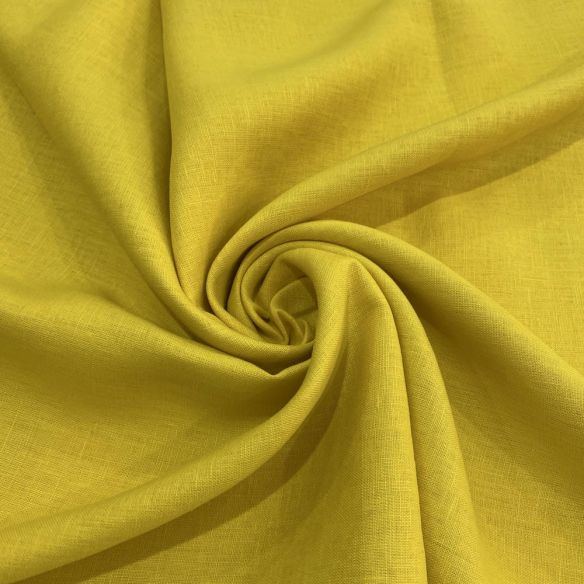 Tecido Linho Puro Amarelo • Luema Tecidos Tecido Linho Puro Amarelo • Luema Tecidos