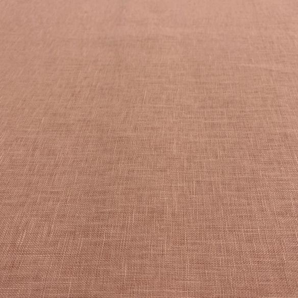 Tecido Linho Puro Rosê • Luema Tecidos