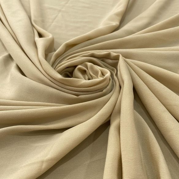 Tecido Crepe de Chine Seda Pura Liso Nude • Luema Tecidos Tecido Crepe de Chine Seda Pura Liso Nude • Luema Tecidos