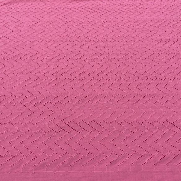 Tecido Laise de algodão Bordada Rosa Chiclete • Luema Tecidos Tecido Laise de algodão Bordada Rosa Chiclete • Luema Tecidos