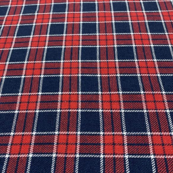 Tecido Flanela Xadrez Vermelho e Azul Marinho • Luema Tecidos Tecido Flanela Xadrez Vermelho e Azul Marinho • Luema Tecidos